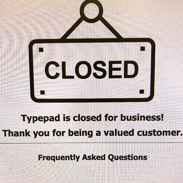 「Typepad」のサービスの閉鎖にともない、毎日珈琲日記（カフェゼロサンブログ）が消失しました。